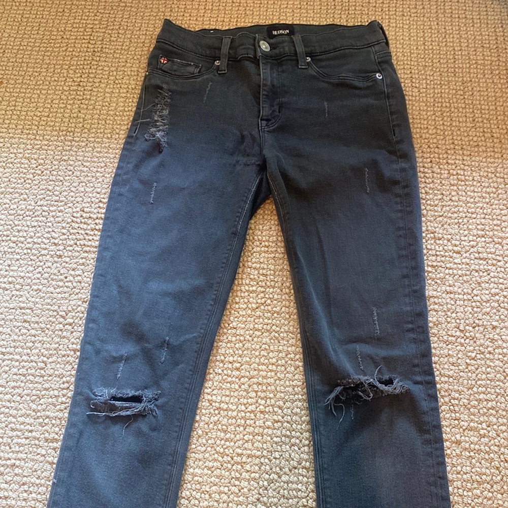 Gray jeans